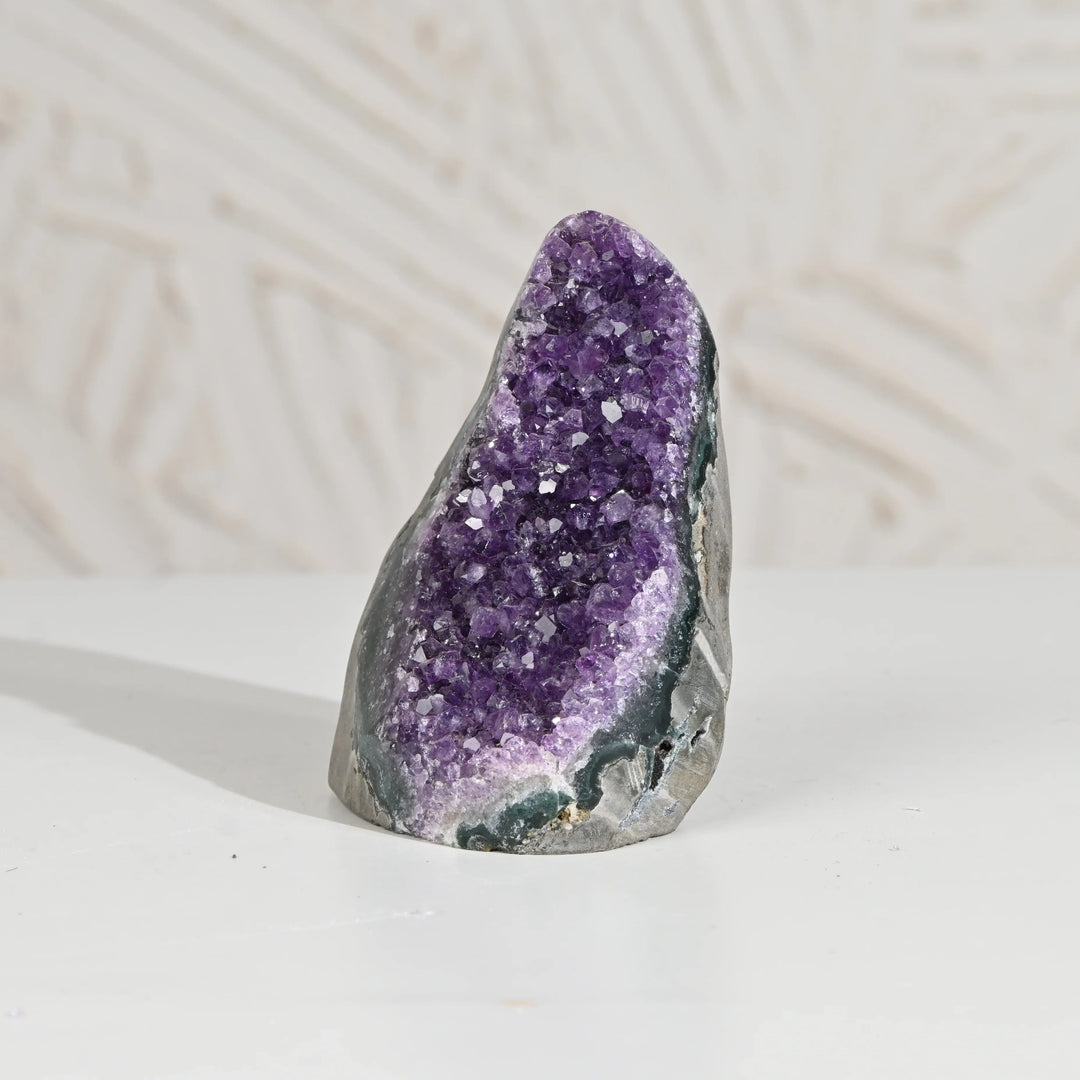 Natural Amethyst Geode 529g - Raw Crystal for Healing