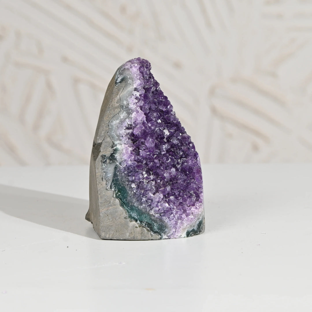 Natural Amethyst Geode 529g - Raw Crystal for Healing