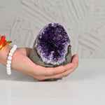 Load image into Gallery viewer, Natural Amethyst Geode 678g - Raw Crystal for Healing
