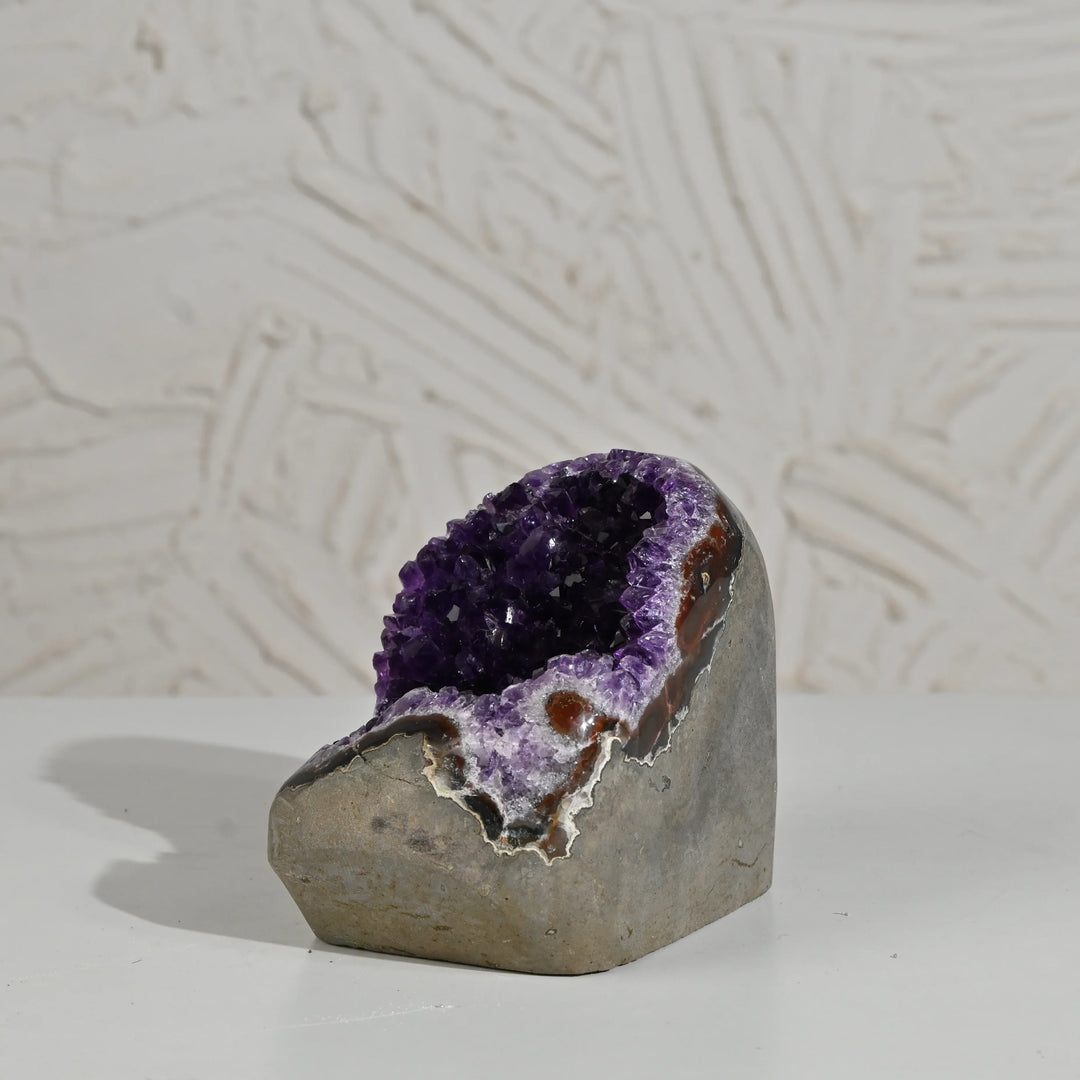 Natural Amethyst Geode 1384g - Raw Crystal for Healing