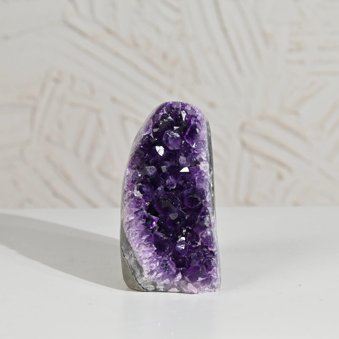 Natural Amethyst Geode 948g - Raw Crystal for Healing