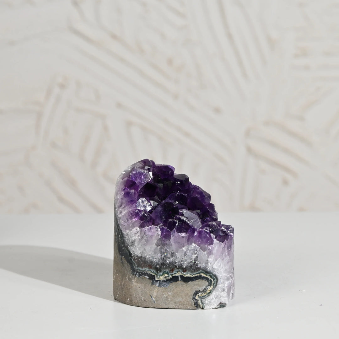 Natural Amethyst Geode 773g - Raw Crystal for Healing