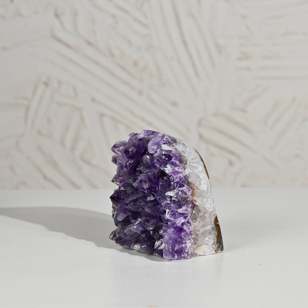 Natural Amethyst Geode 782g - Raw Crystal for Healing