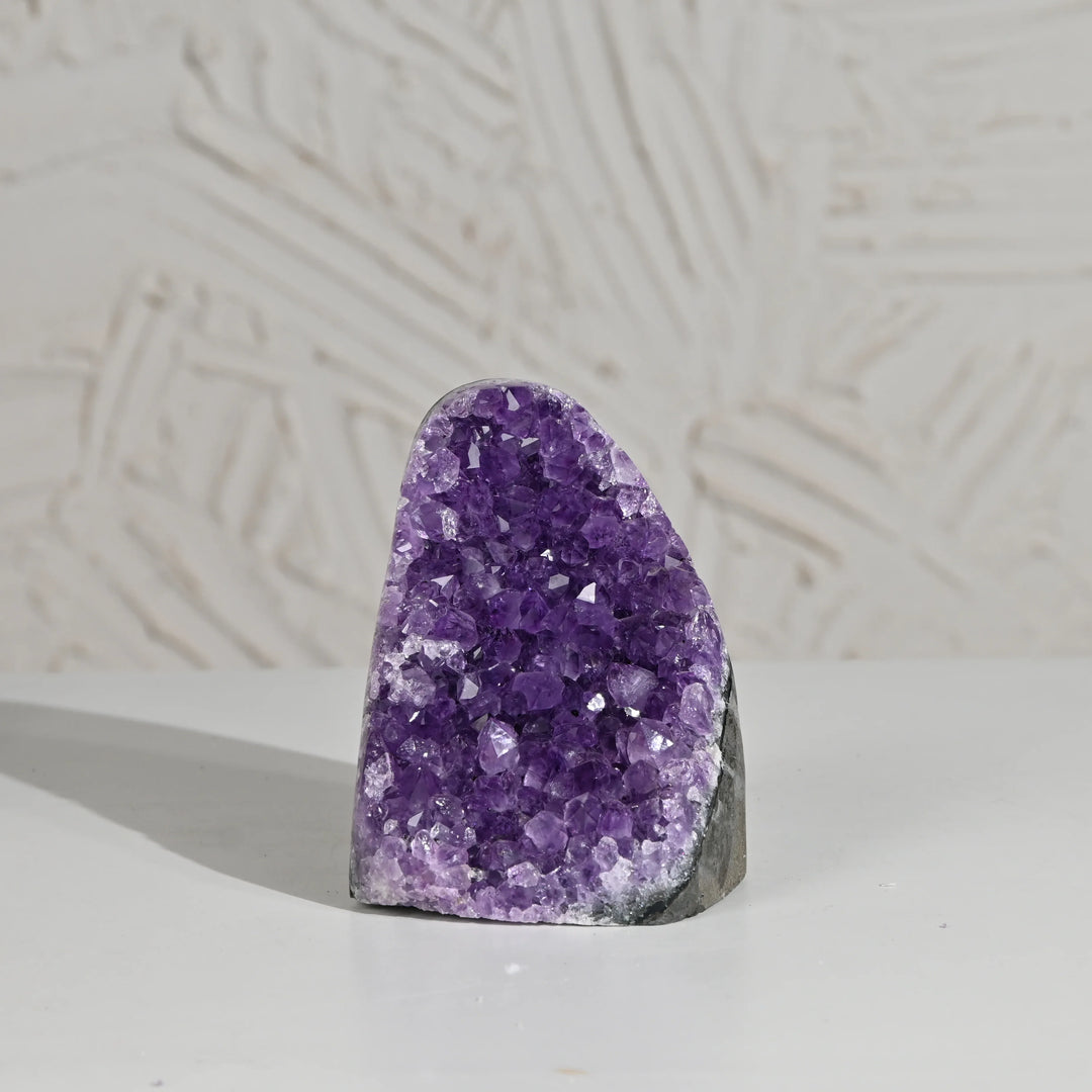 Natural Amethyst Geode 743g - Raw Crystal for Healing