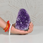 Load image into Gallery viewer, Natural Amethyst Geode 743g - Raw Crystal for Healing