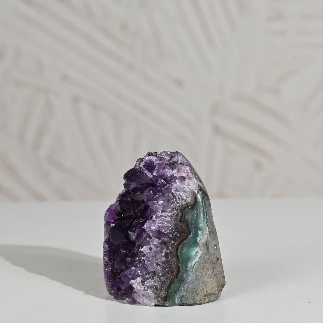 Natural Amethyst Geode 408g - Raw Crystal for Healing