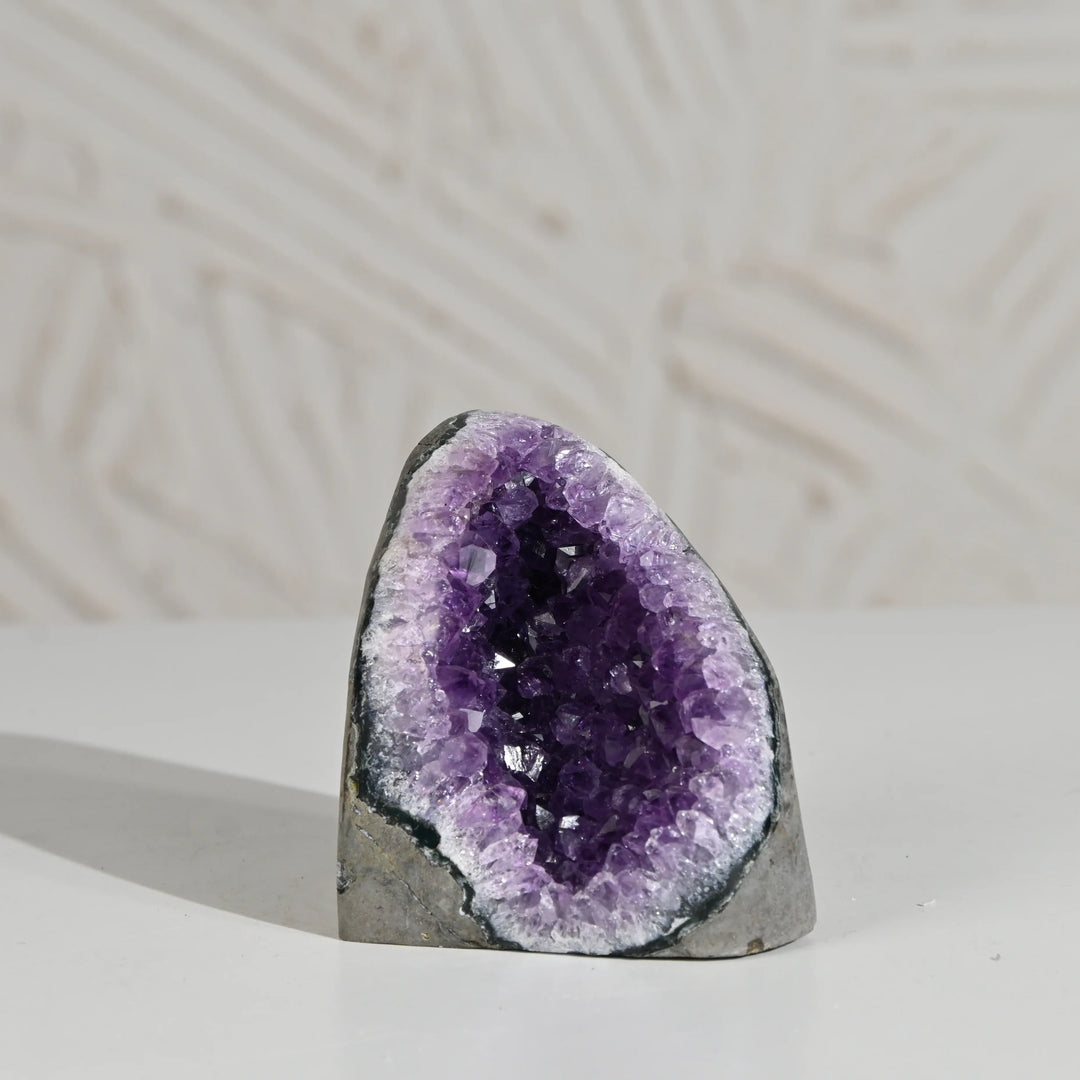 Natural Amethyst Geode 468g - Raw Crystal for Healing
