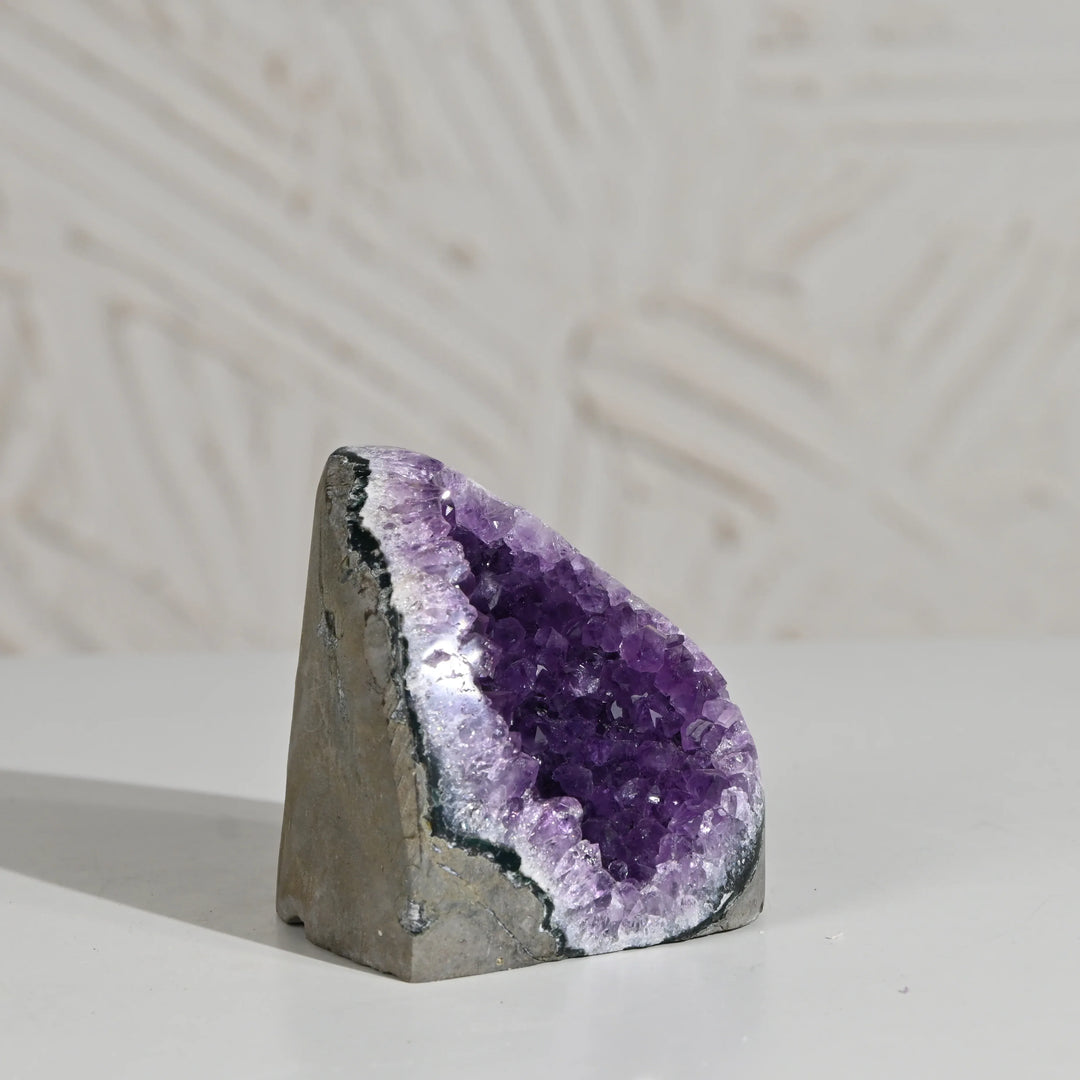 Natural Amethyst Geode 468g - Raw Crystal for Healing