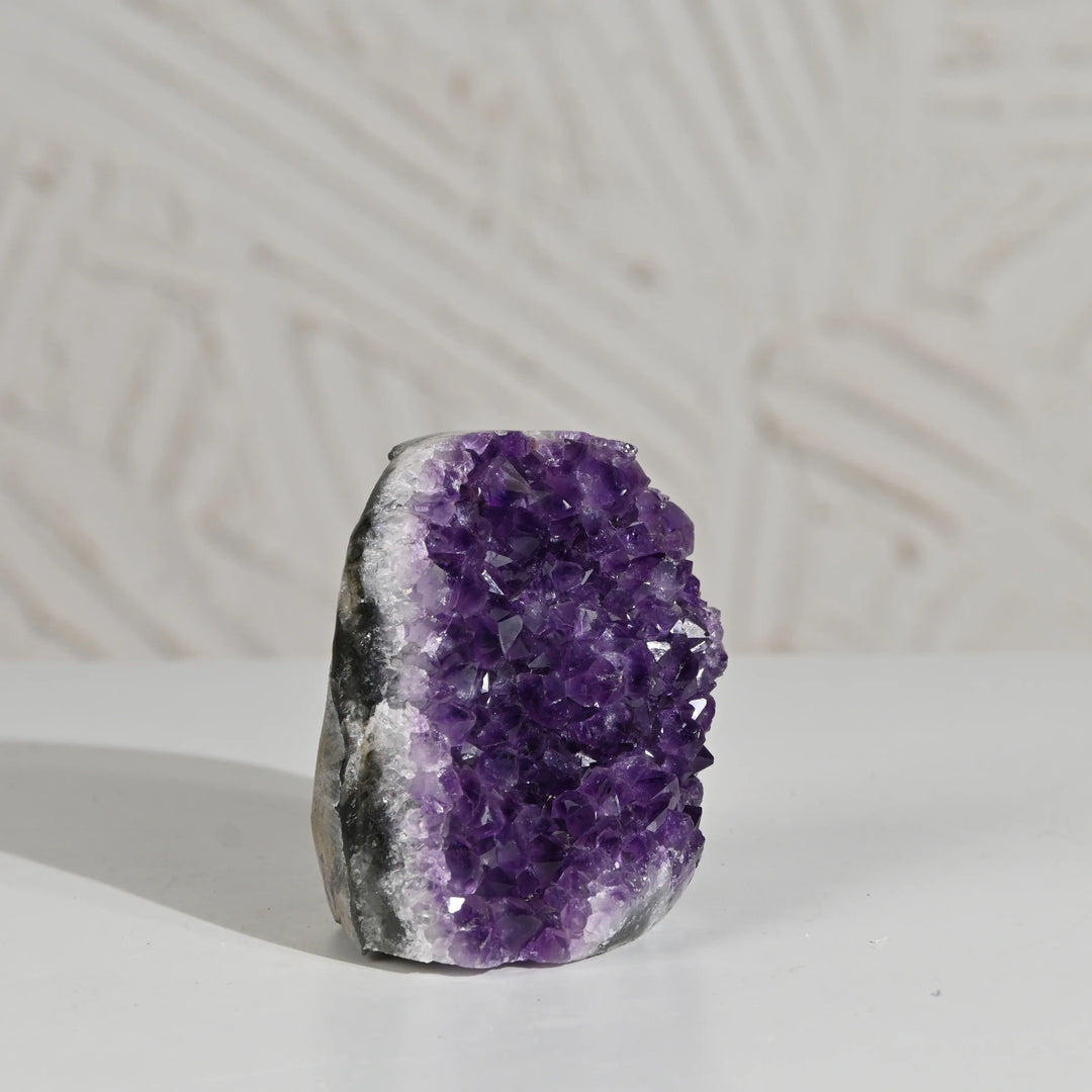 Natural Amethyst Geode 510g - Raw Crystal for Healing