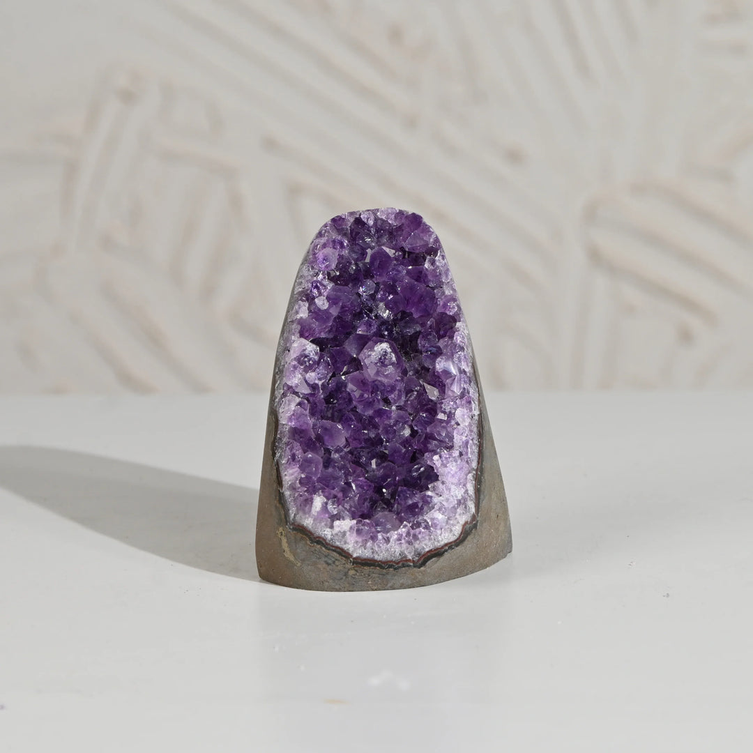 Natural Amethyst Geode 456g - Raw Crystal for Healing