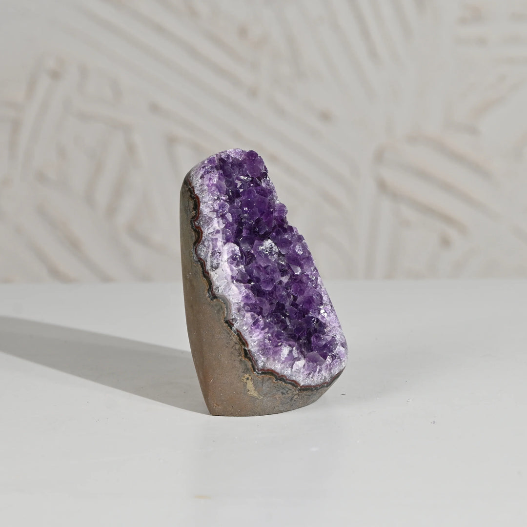 Natural Amethyst Geode 456g - Raw Crystal for Healing