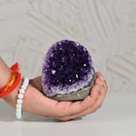 Load image into Gallery viewer, Natural Amethyst Geode 536g - Raw Crystal for Healing