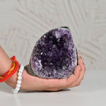 Load image into Gallery viewer, Natural Amethyst Geode 729g - Raw Crystal for Healing