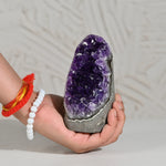 Load image into Gallery viewer, Natural Amethyst Geode 887g - Raw Crystal for Healing