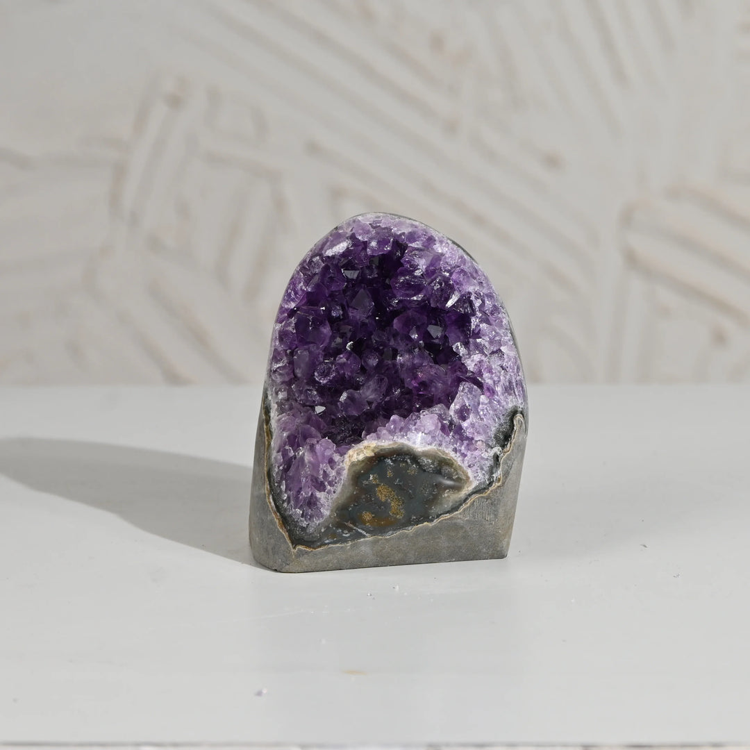 Natural Amethyst Geode 745g - Raw Crystal for Healing