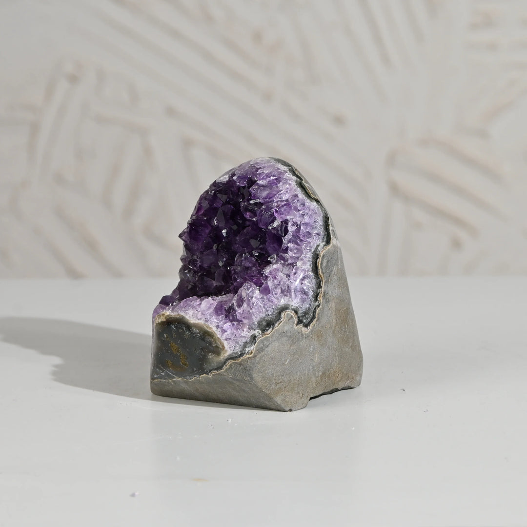 Natural Amethyst Geode 745g - Raw Crystal for Healing