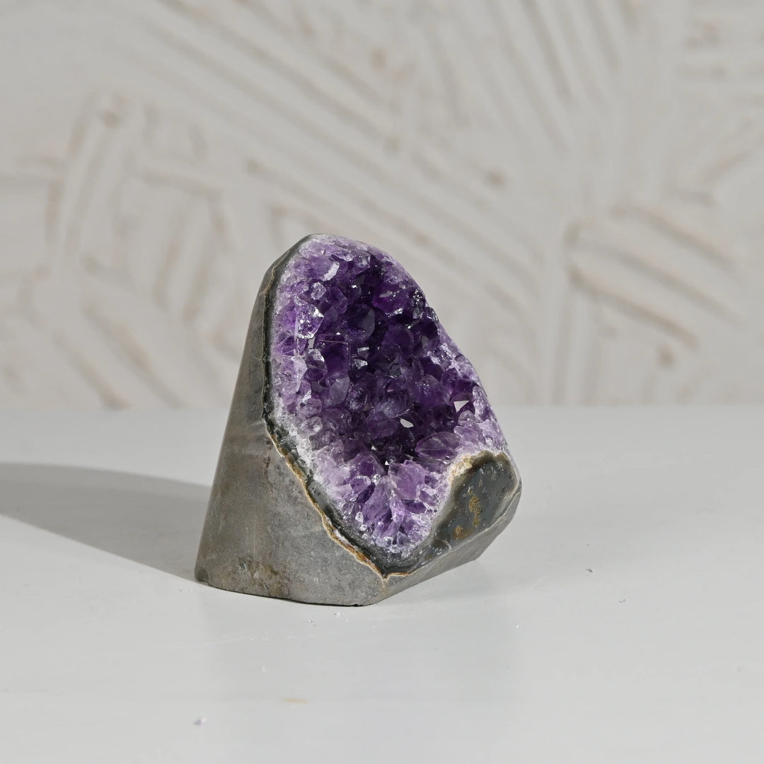Natural Amethyst Geode 745g - Raw Crystal for Healing