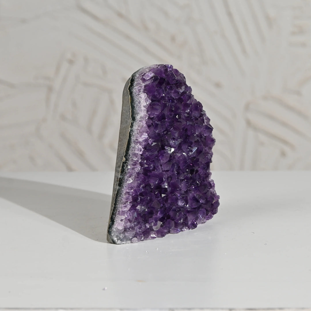 Natural Amethyst Geode 748g - Raw Crystal for Healing