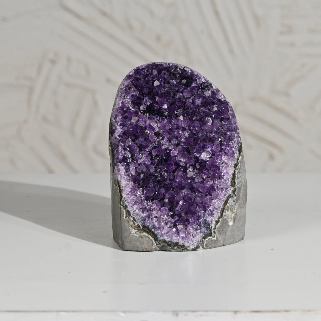 Natural Amethyst Geode 1259g - Raw Crystal for Healing