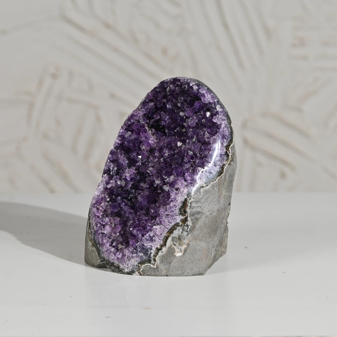 Natural Amethyst Geode 1259g - Raw Crystal for Healing