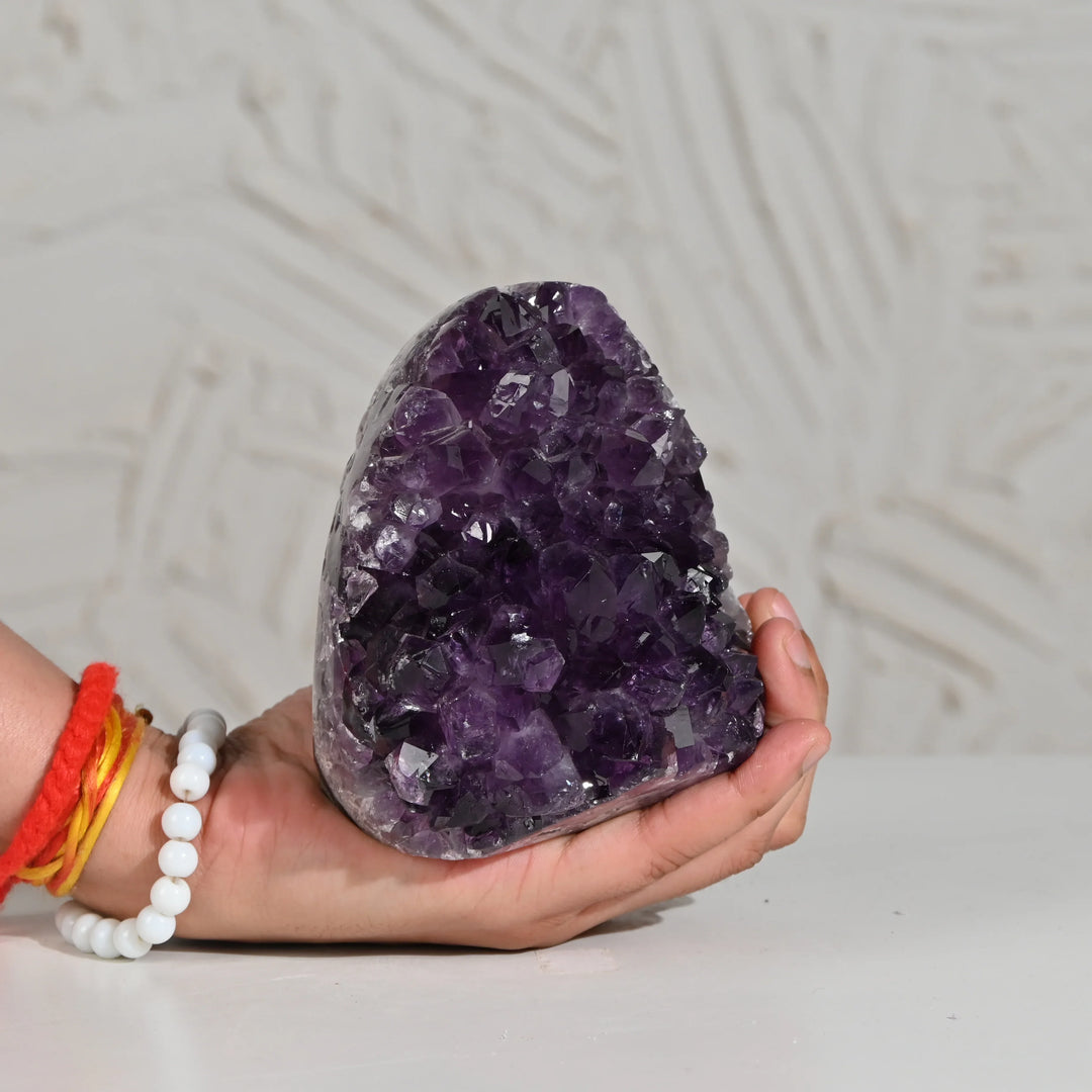 Natural Amethyst Geode 1345g - Raw Crystal for Healing