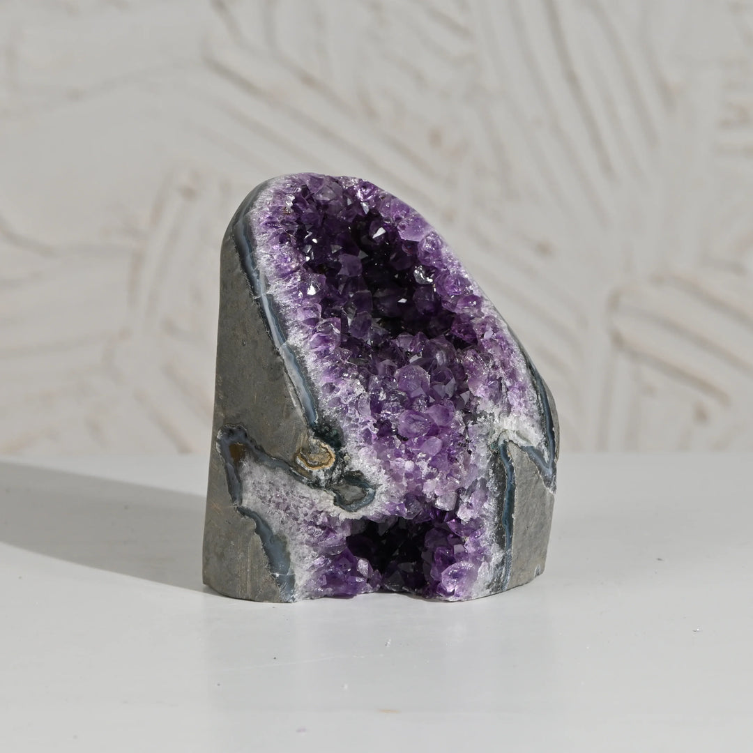 Natural Amethyst Geode 1359g - Raw Crystal for Healing