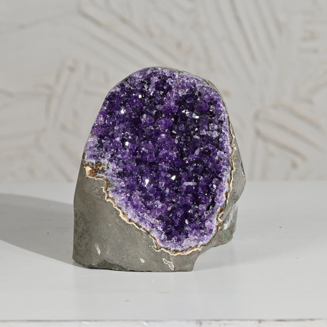 Natural Amethyst Geode 1679g - Raw Crystal for Healing
