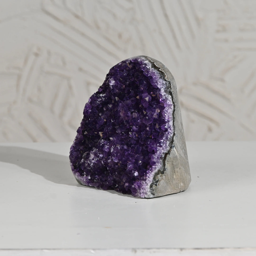 Natural Amethyst Geode 1383g - Raw Crystal for Healing