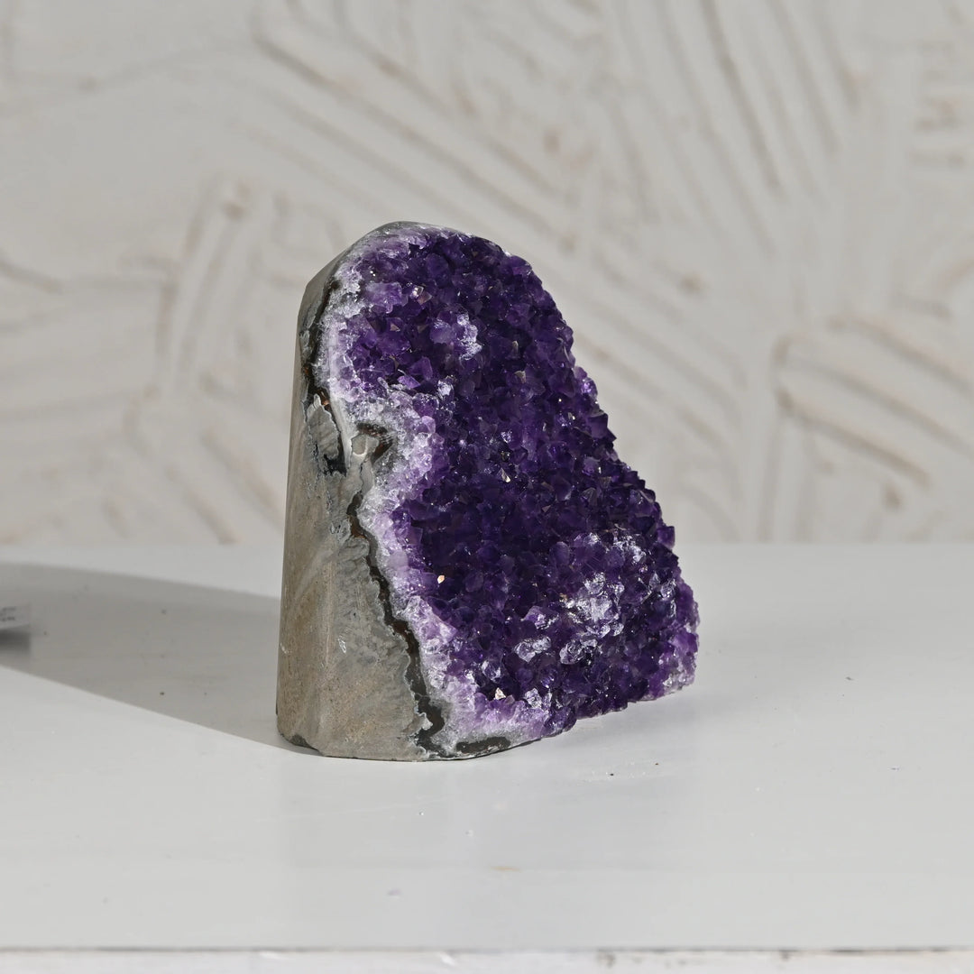 Natural Amethyst Geode 1383g - Raw Crystal for Healing