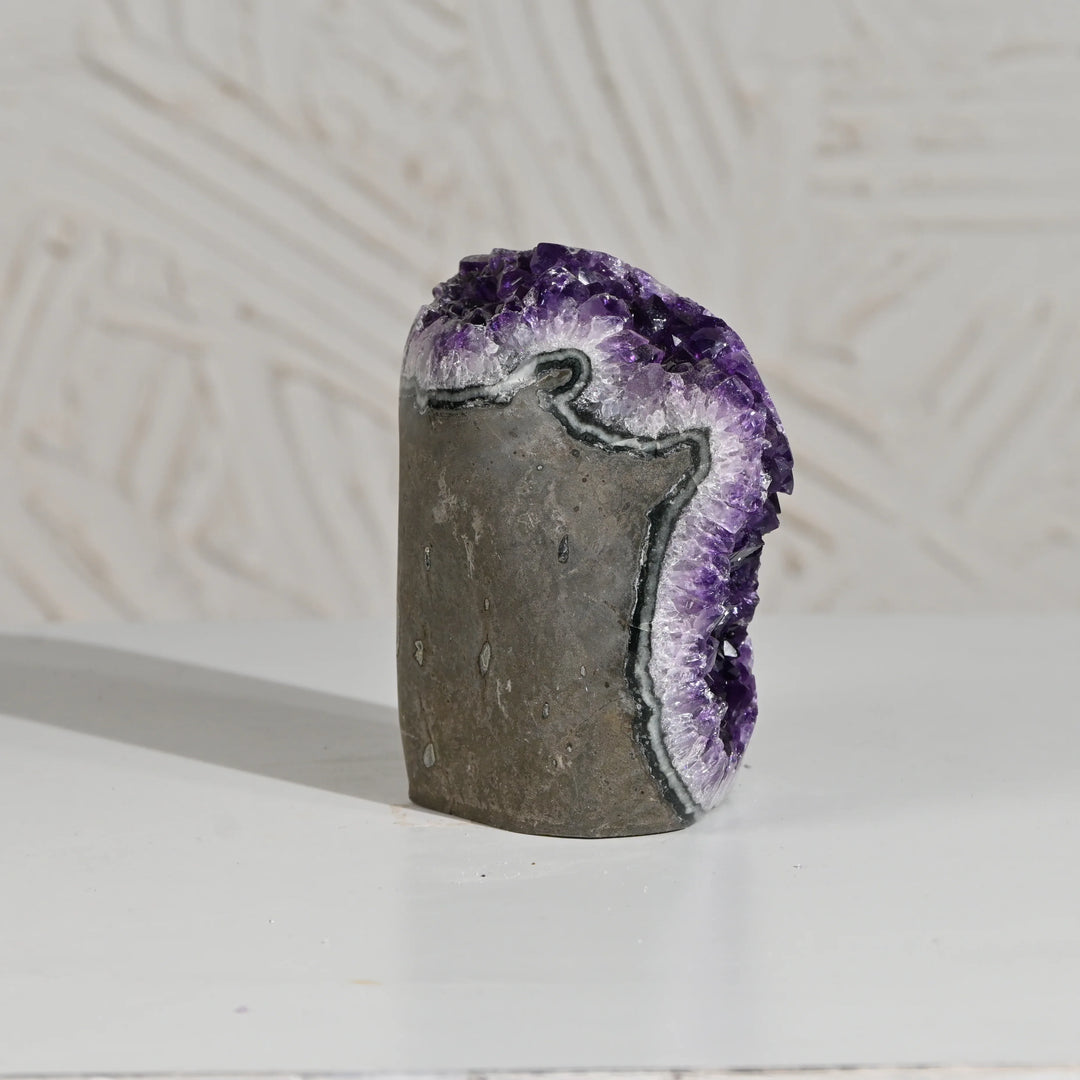 Natural Amethyst Geode 1227g - Raw Crystal for Healing
