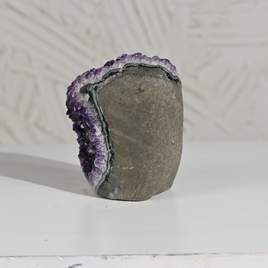 Natural Amethyst Geode 1227g - Raw Crystal for Healing