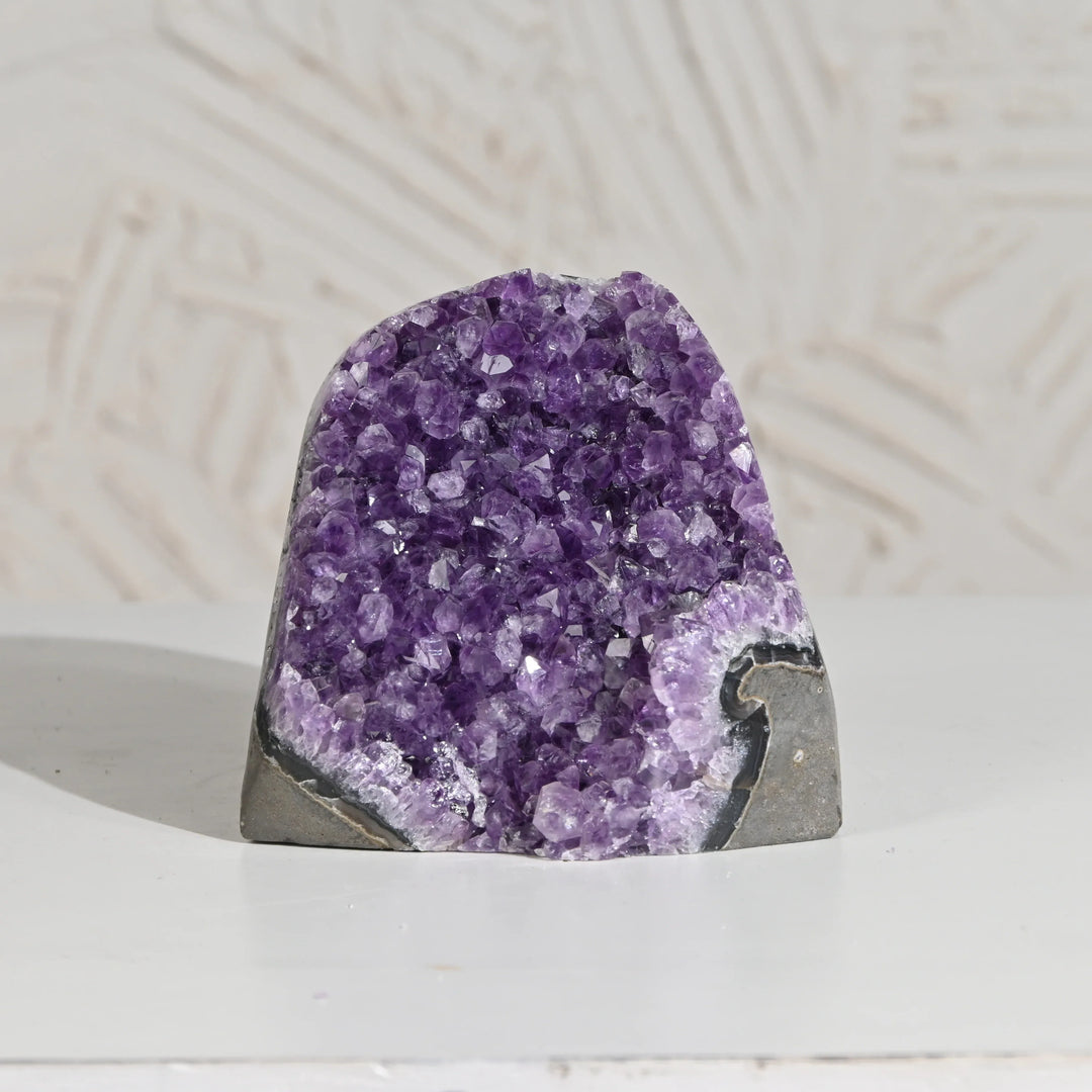 Natural Amethyst Geode 1425g - Raw Crystal for Healing