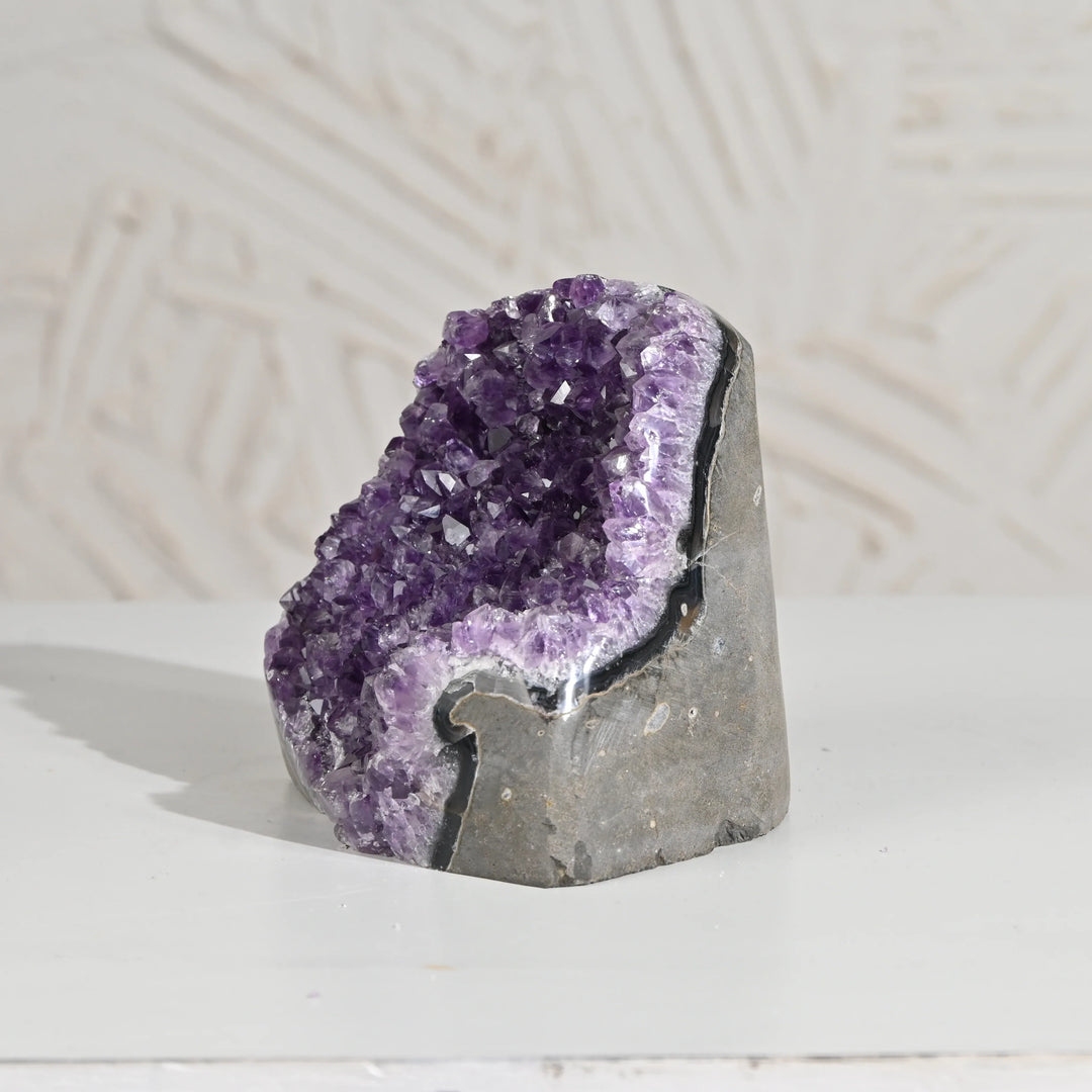 Natural Amethyst Geode 1425g - Raw Crystal for Healing