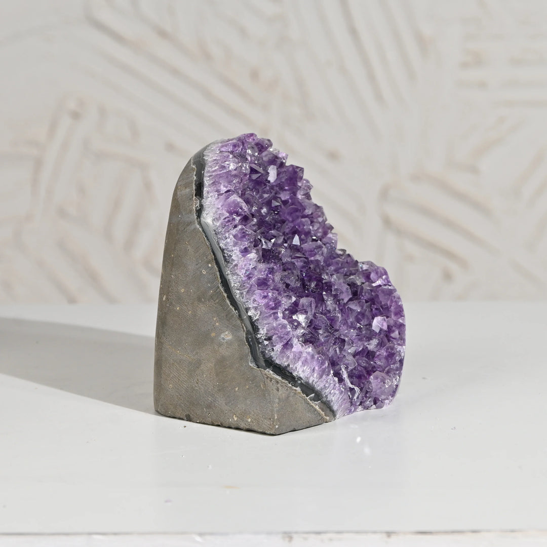 Natural Amethyst Geode 1425g - Raw Crystal for Healing