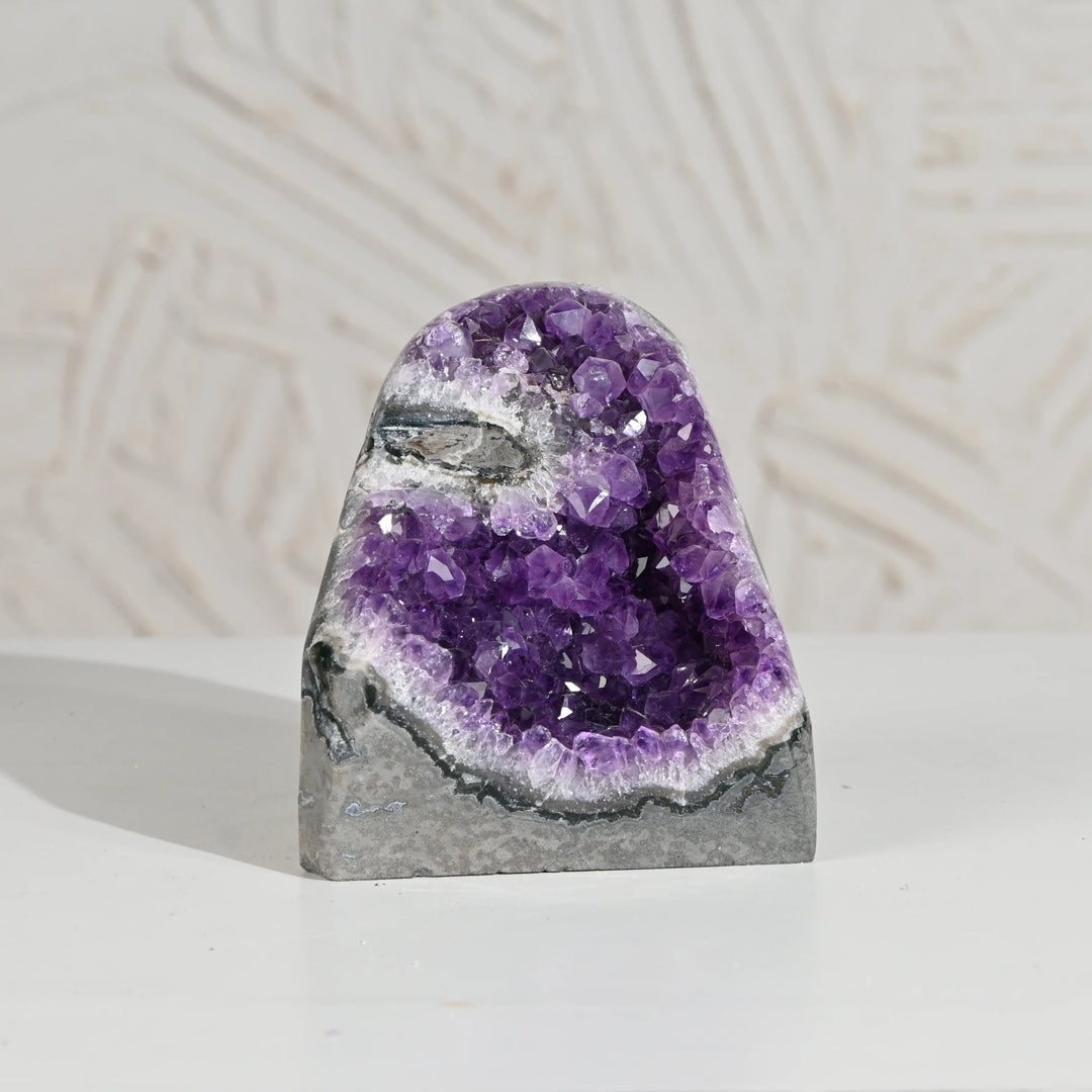 Natural Amethyst Geode 1203g - Raw Crystal for Healing