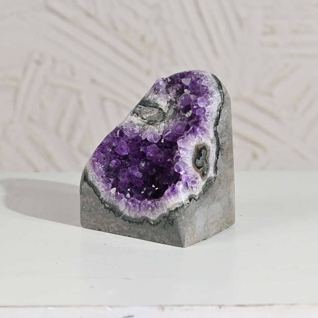 Natural Amethyst Geode 1203g - Raw Crystal for Healing
