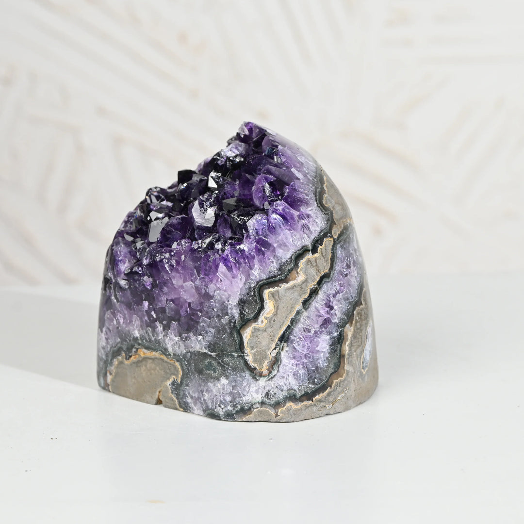Natural Amethyst Geode 1429g - Raw Crystal for Healing