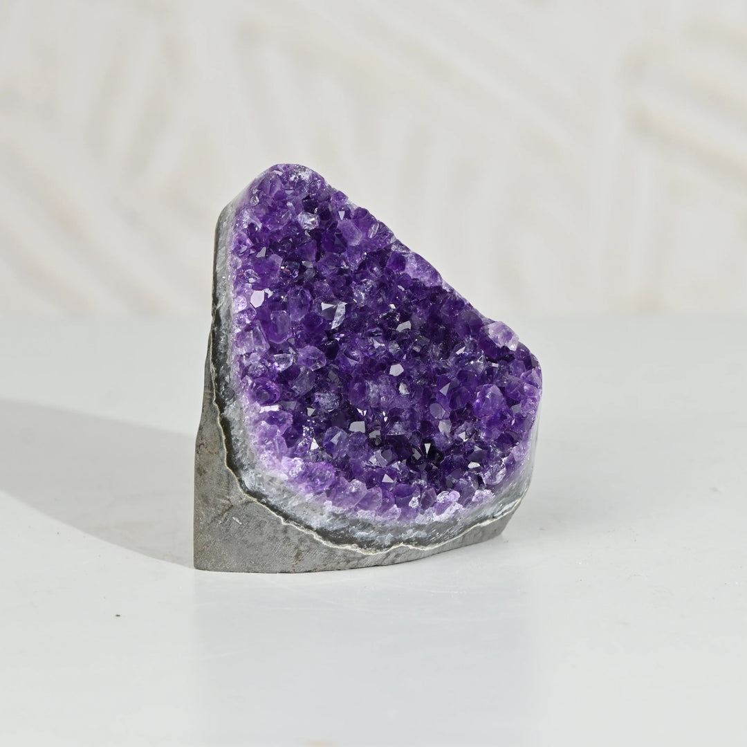 Natural Amethyst Geode 406g - Raw Crystal for Healing