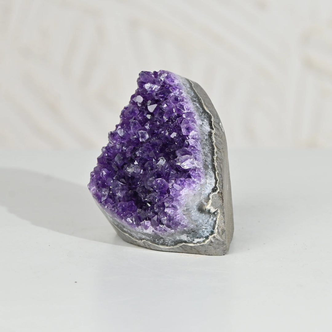 Natural Amethyst Geode 406g - Raw Crystal for Healing