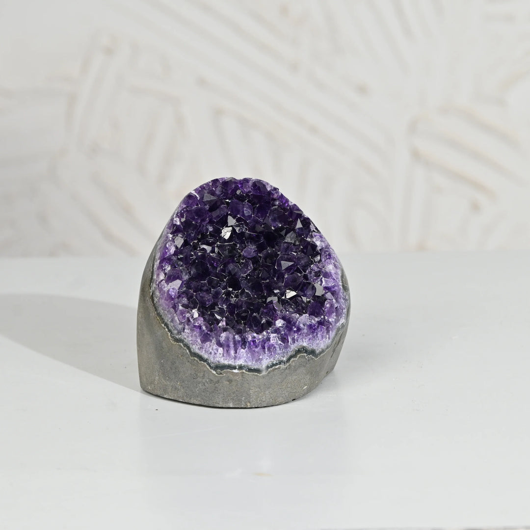 Natural Amethyst Geode 932g - Raw Crystal for Healing