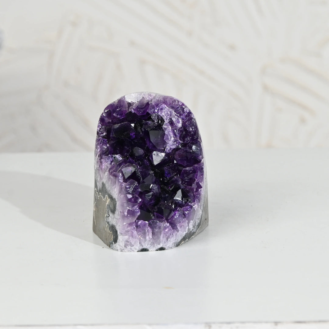 Natural Amethyst Geode 751g - Raw Crystal for Healing