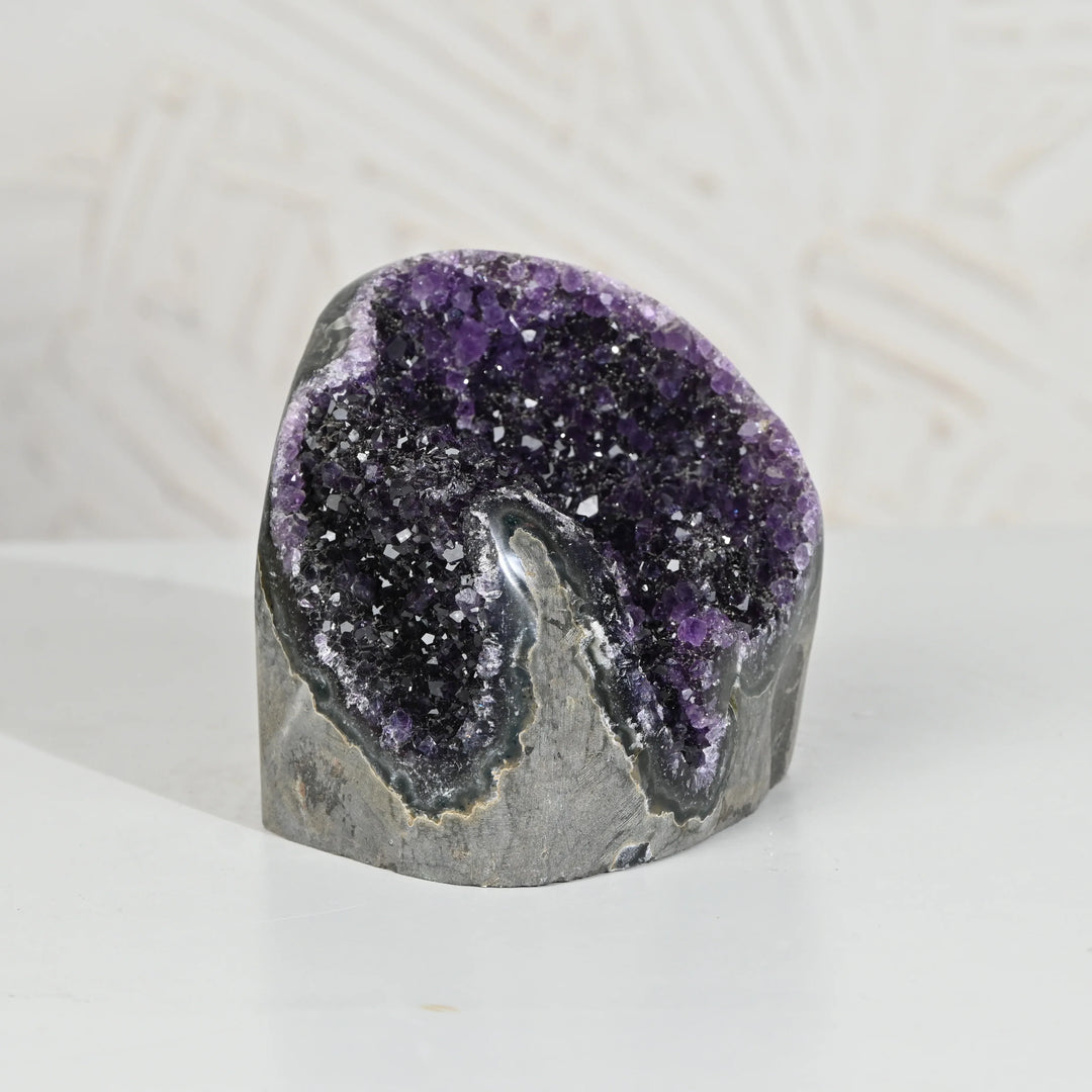 Natural Amethyst Geode 1307g - Raw Crystal for Healing