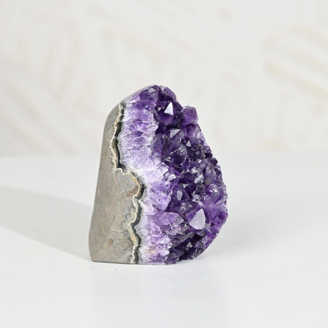 Natural Amethyst Geode 413g - Raw Crystal for Healing