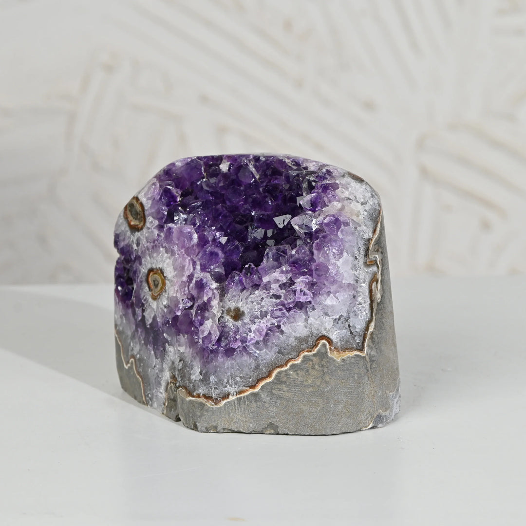 Natural Amethyst Geode 1310g - Raw Crystal for Healing