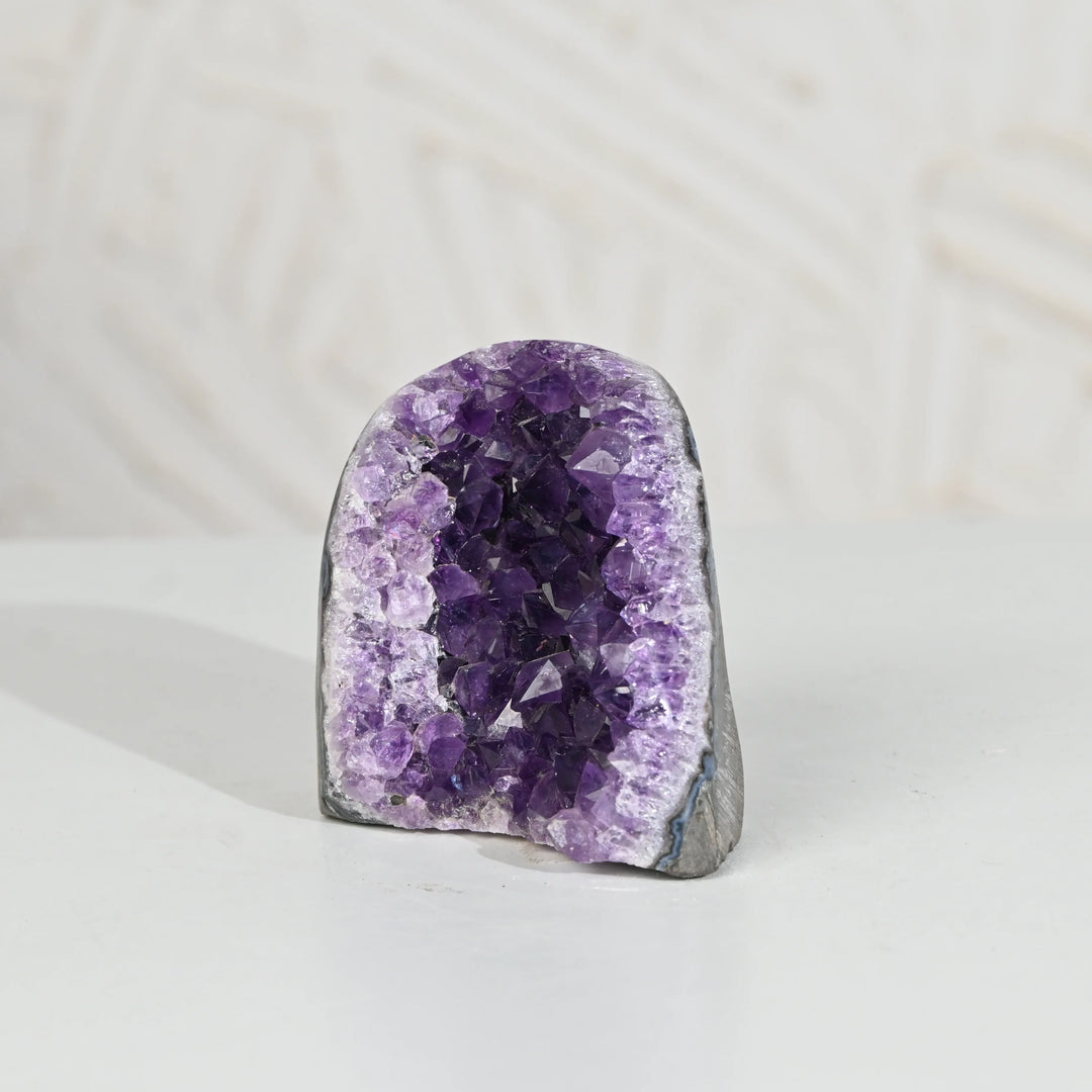 Natural Amethyst Geode 384g - Raw Crystal for Healing