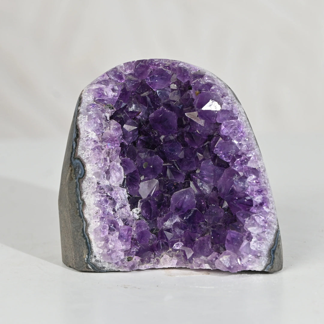 Natural Amethyst Geode 384g - Raw Crystal for Healing