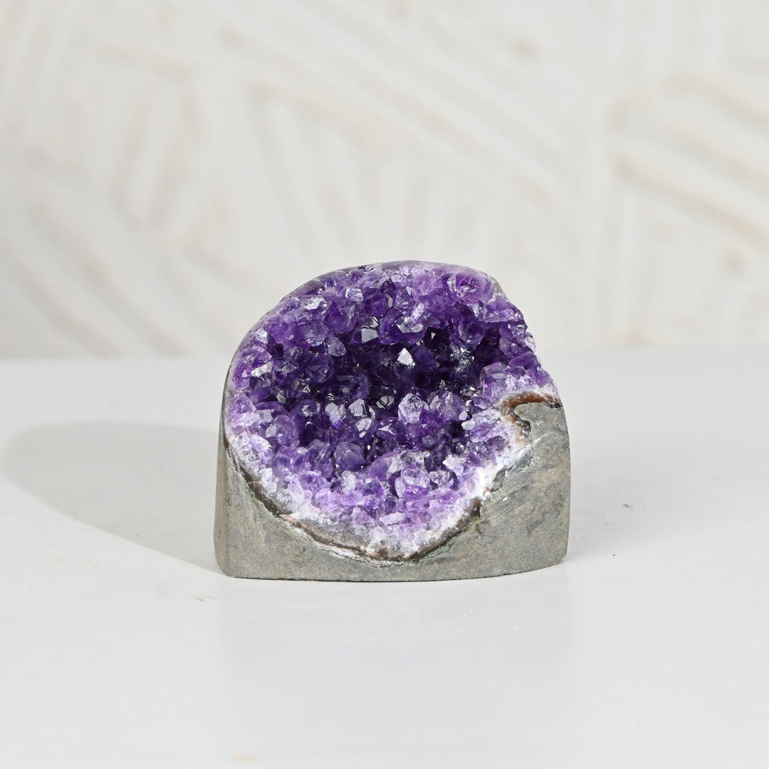 Natural Amethyst Geode 389g - Raw Crystal for Healing