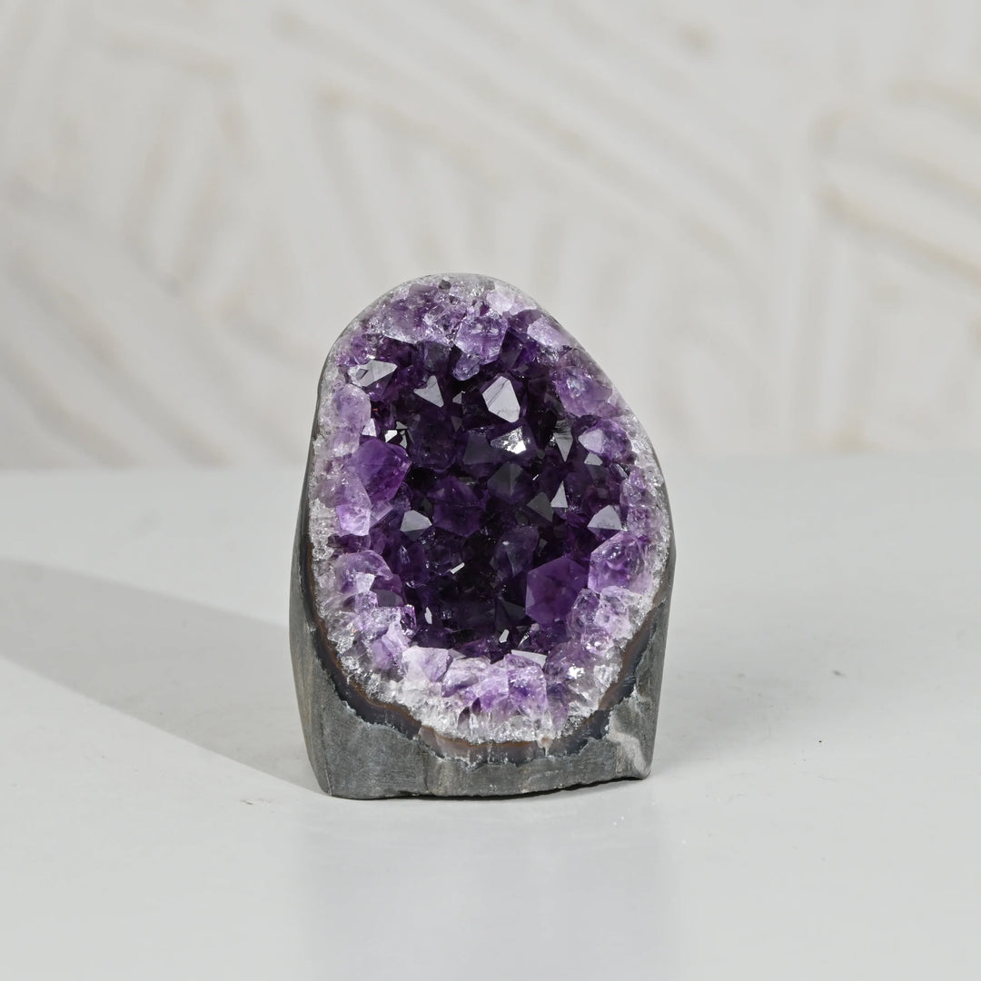 Natural Amethyst Geode 311g - Raw Crystal for Healing