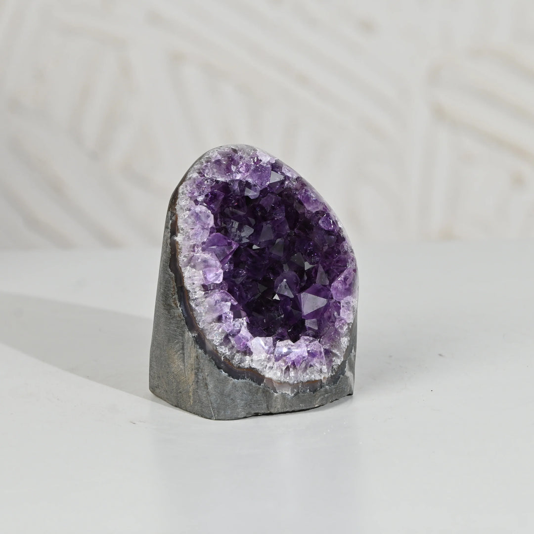 Natural Amethyst Geode 311g - Raw Crystal for Healing
