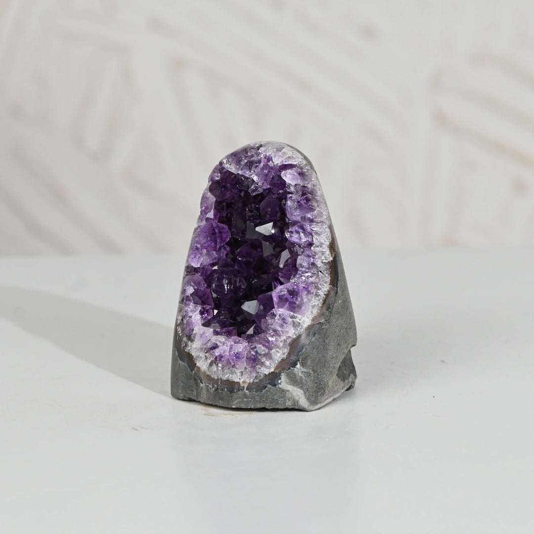 Natural Amethyst Geode 311g - Raw Crystal for Healing